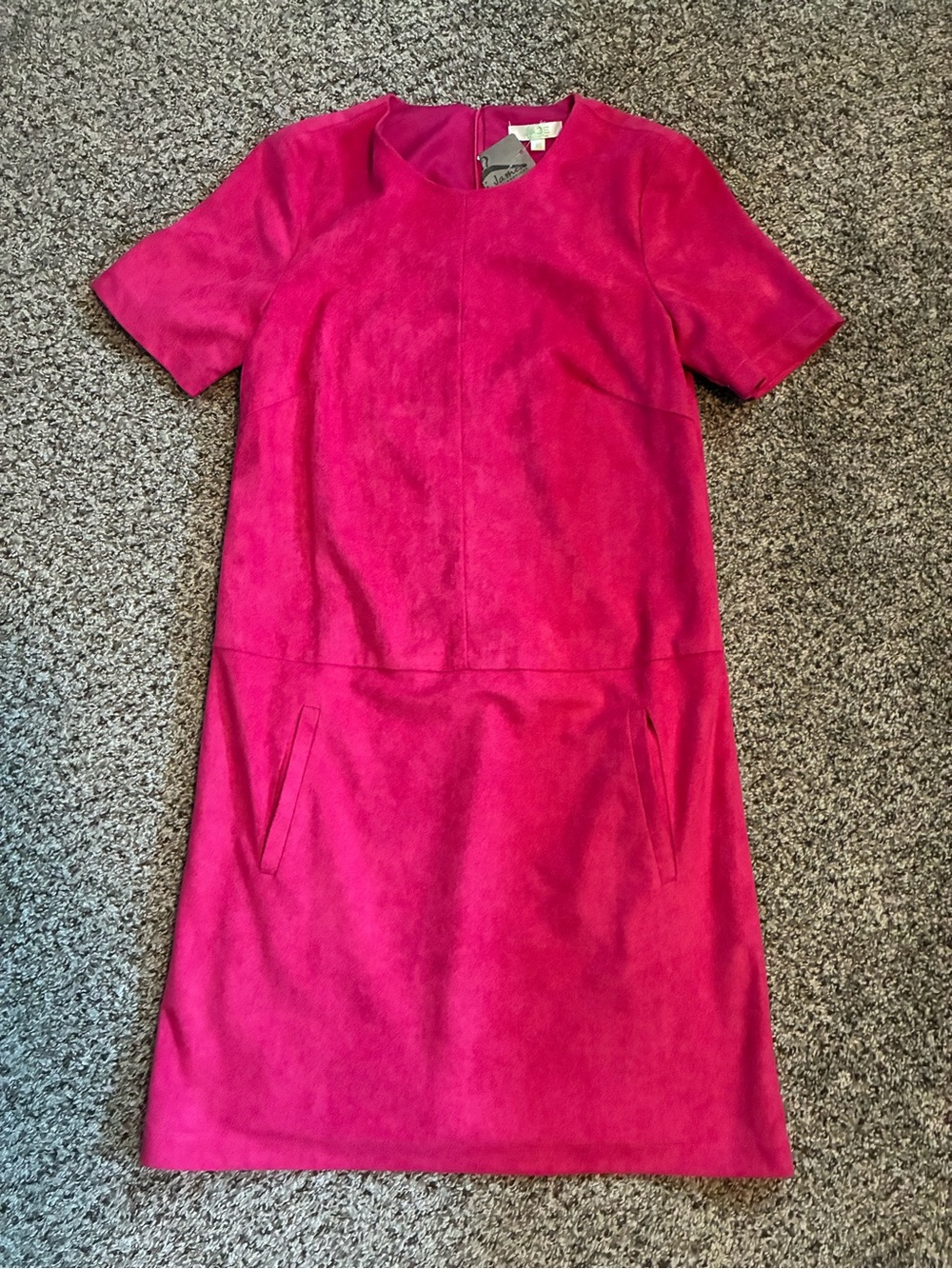 🔥 4/$25 NWT Women's Bright Pink Short Sleeve Dress